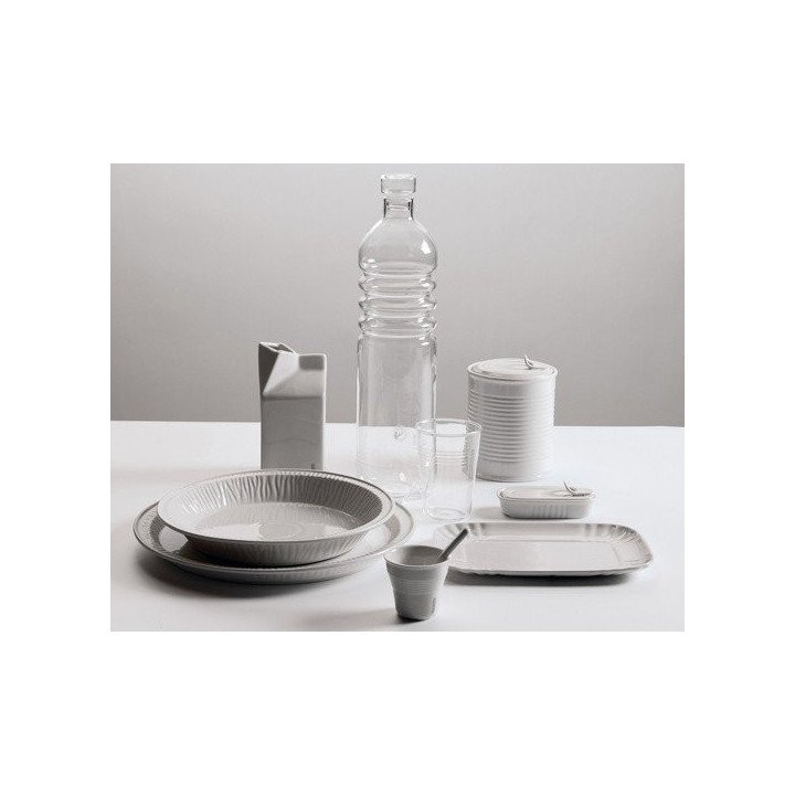 Bandeja de estética cotidiana fabricada en porcelana de tamaño grande, para comida, tazas café, etc.