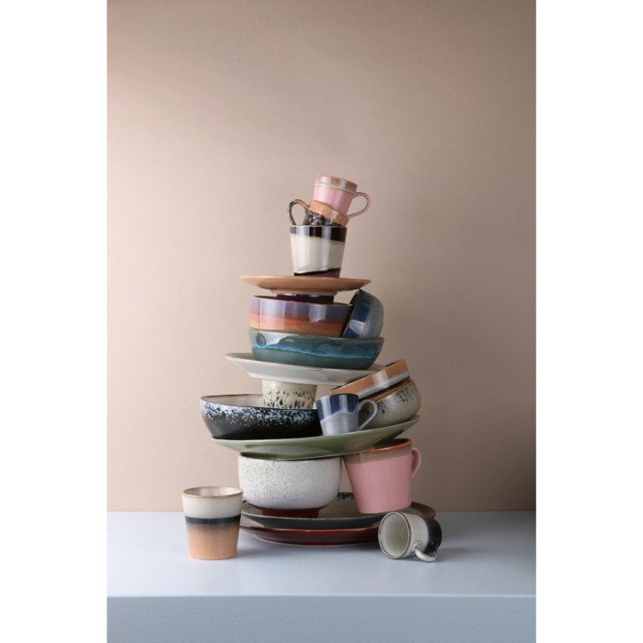 Set 4 Noodle Bowls 70´s Ceramic HK Living