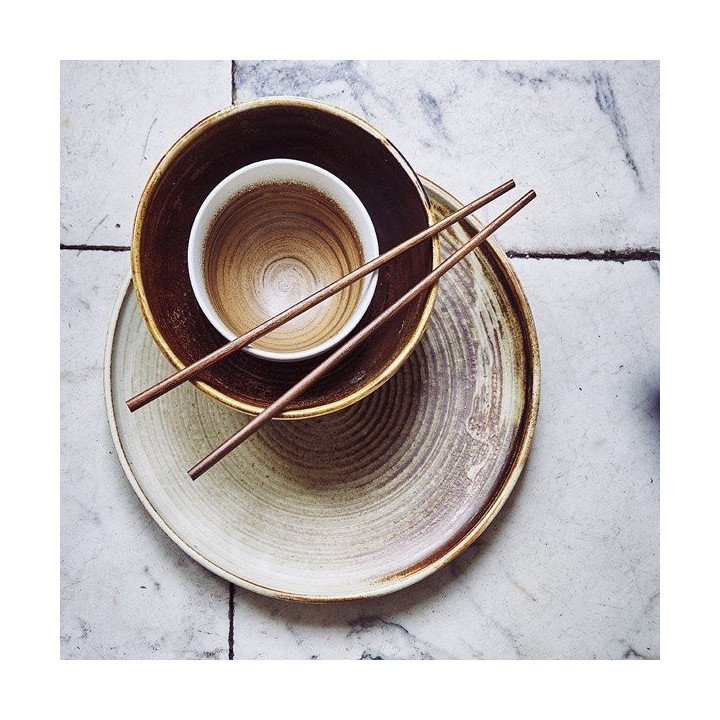 Set 4 Platos cerámicos estilo Japonés HKliving