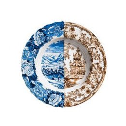 Plato decorativo Híbrido hondo Seletti