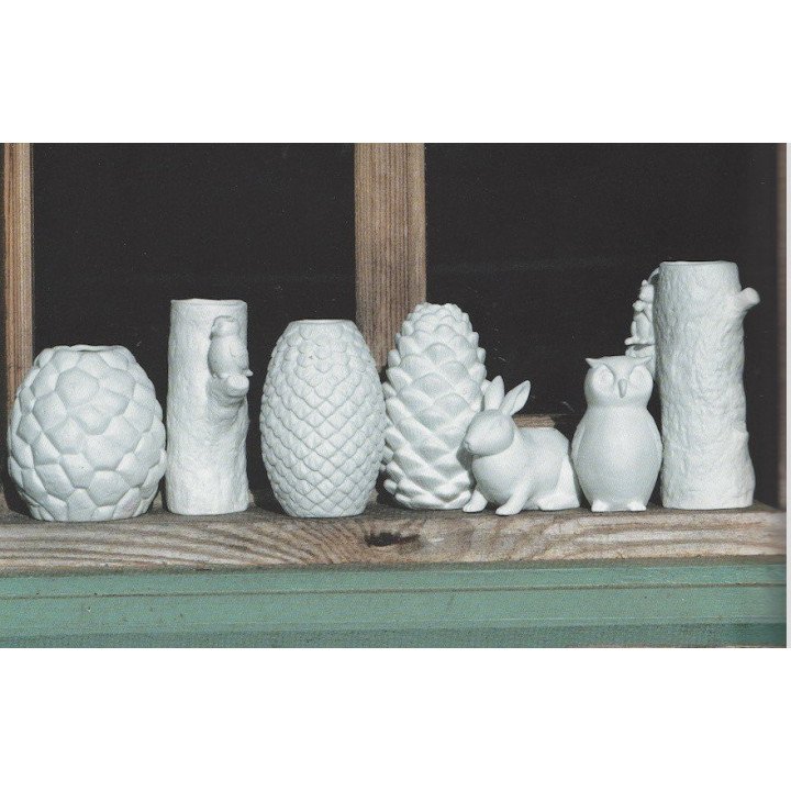 Mini Jarrones con forma de árboles