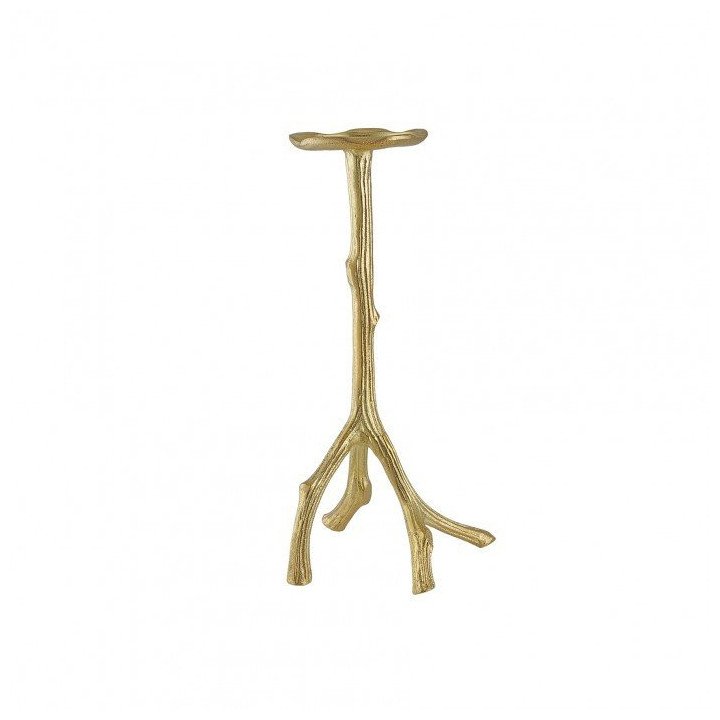 Candelabro dorado