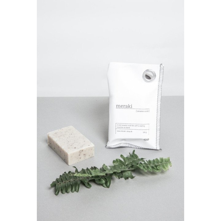 Jabón de manos en Pastilla Sesame Scrub 100 g.