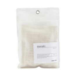 Guante de yute y jabón para ducha de Meraki