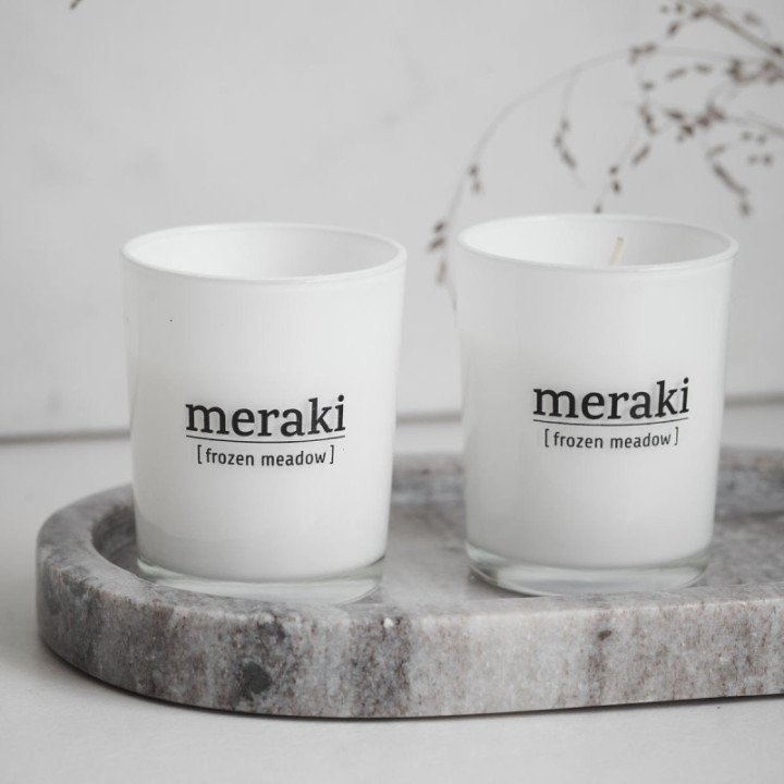 Vela Aromática Winter Edition, Set de 2, Meraki
