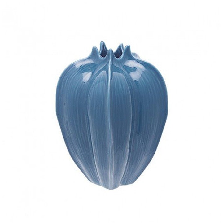 Florero Azul Orgánico (grande)