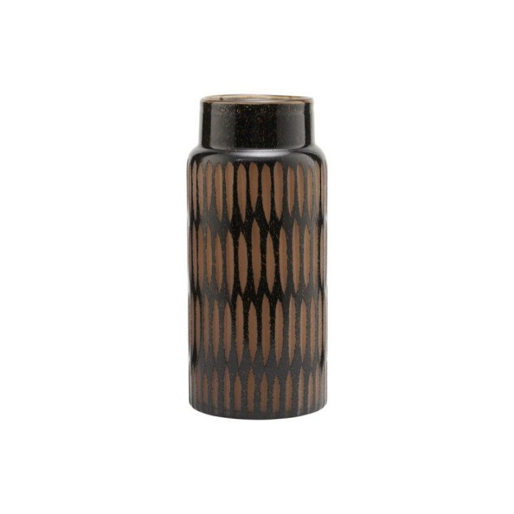 Jarrón Vase PIMPRI Marrón/Negro (alto), House Doctor