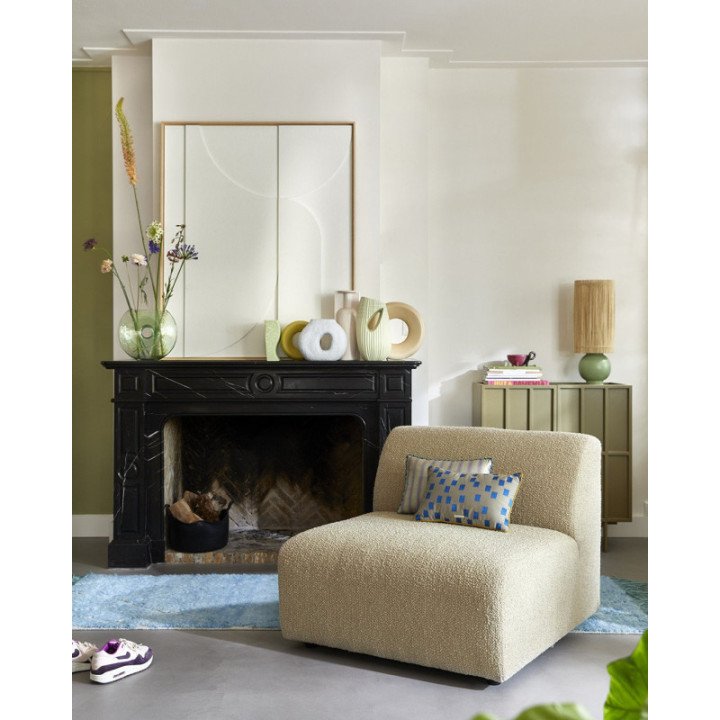 Organic circle vase matt ice blue, HKLiving