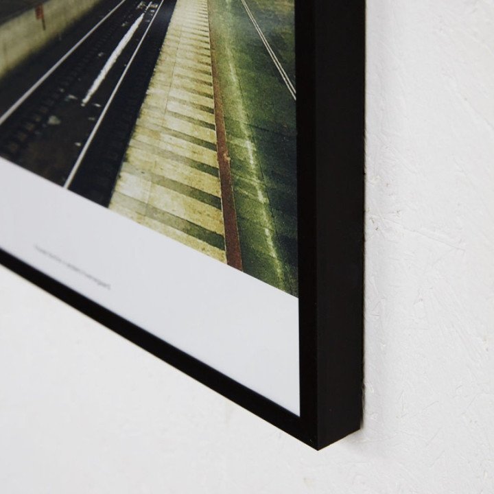 CUADRO ILUSTRACION W. FRAME, PLACES 02, BY ANDERS HVENEGAARD