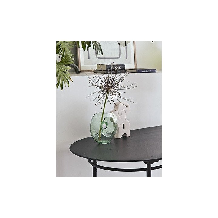 Jarrón GLASS CIRCLE VASE, HKLiving