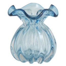 KATAJA hyacinth vase S blue, Nordal Denmark