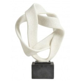 ROSALA deco stand, black/white, Nordal Denmark