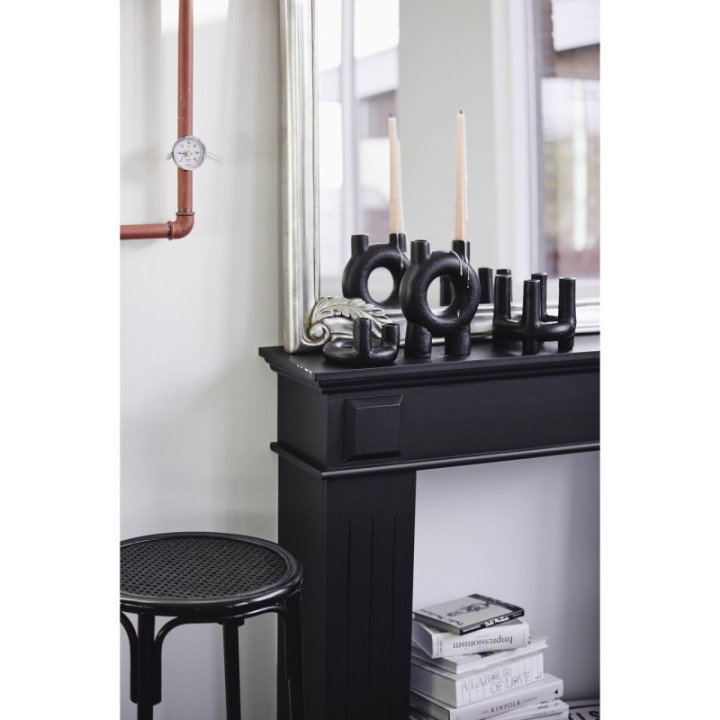 OJA candle holder large black, Nordal Denmark