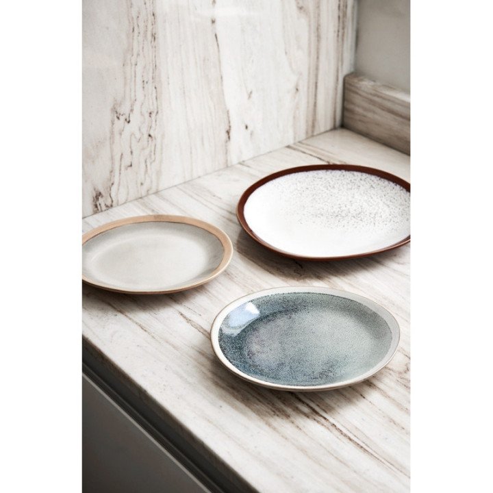 Set 2 Platos 70´s MIST de 22 cm., HK Living