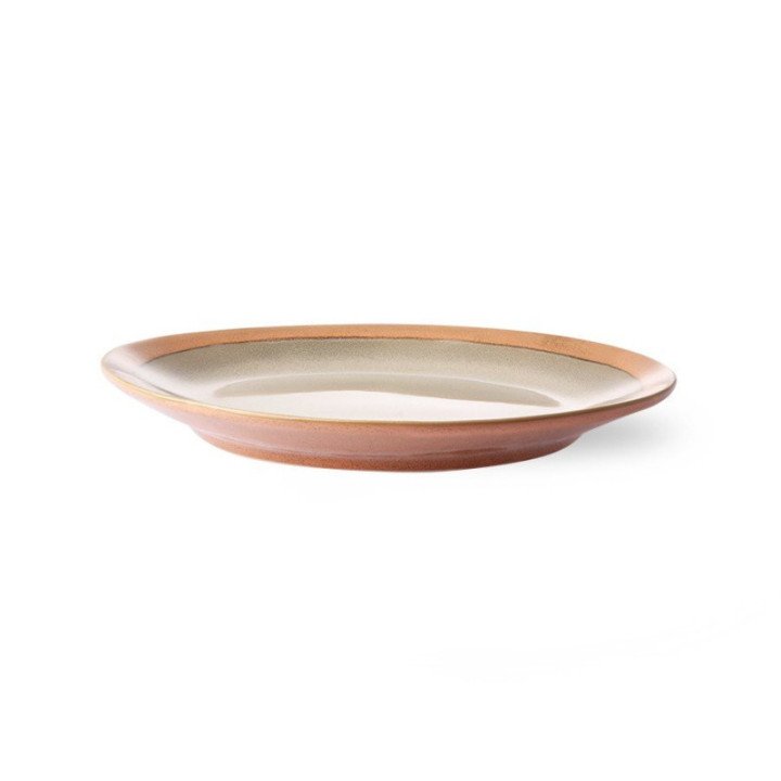 Set 2 Platos 70´s EARTH de 22 cm., HK Living