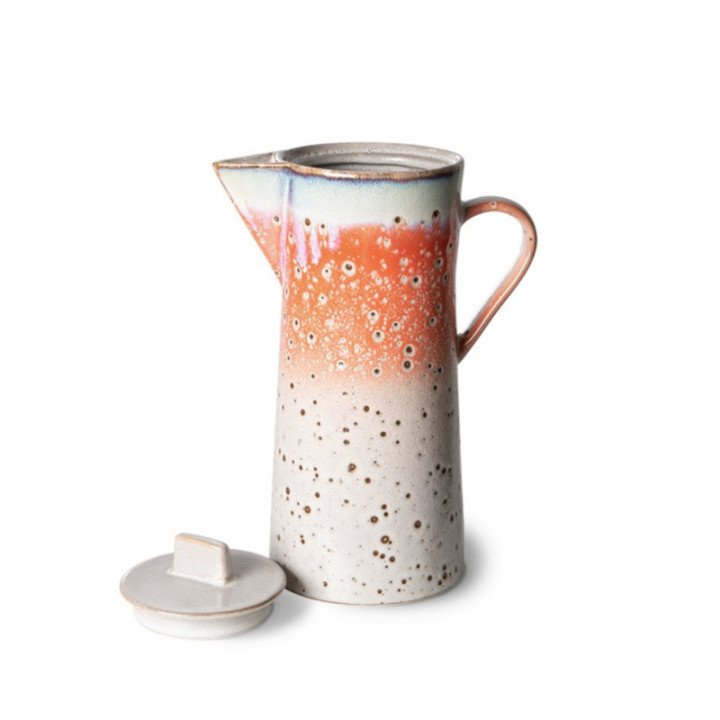 Jarra / Lechera 70S CERAMICS: COFFEE POT, ASTEROIDS