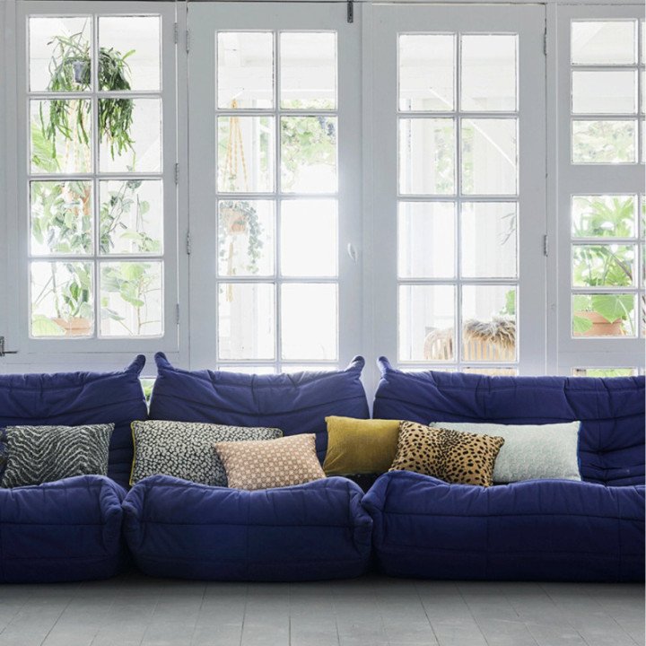 Doris For Hkliving: Jacquard Weave Cushion Zigzag (30x40)